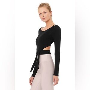 Alo Yoga Barre Long Sleeve Top XS